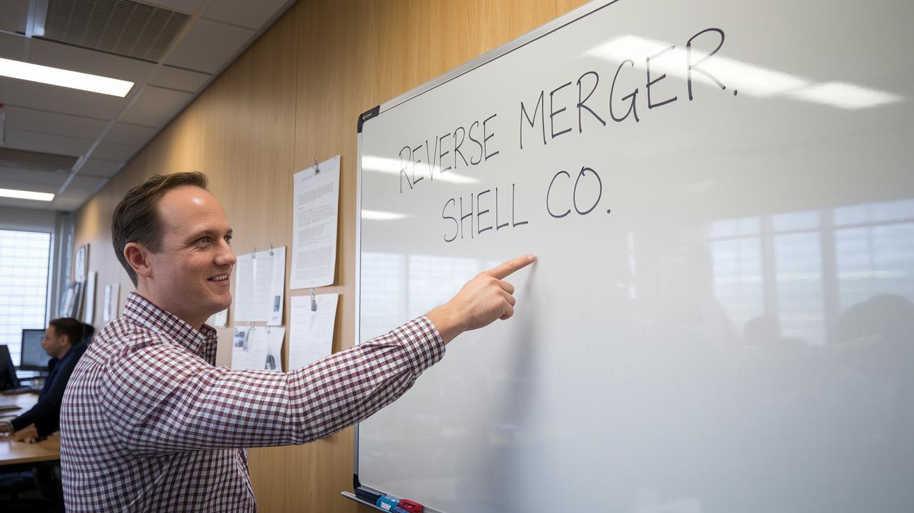 Comprendre la fusion inversee et le role de la societe ecran dans une reverse merger shell company.jpg